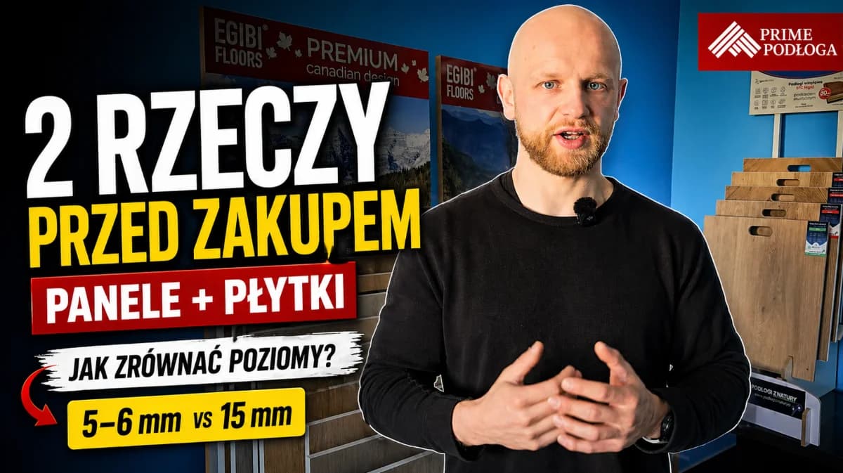 Panele winylowe i płytki — jak zrównać poziomy przed montażem?