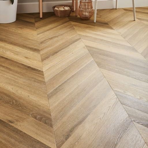 panele winylowe jodełka francuska chevron z montażem