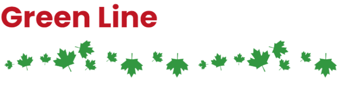 Canadian Design Green Line — logo