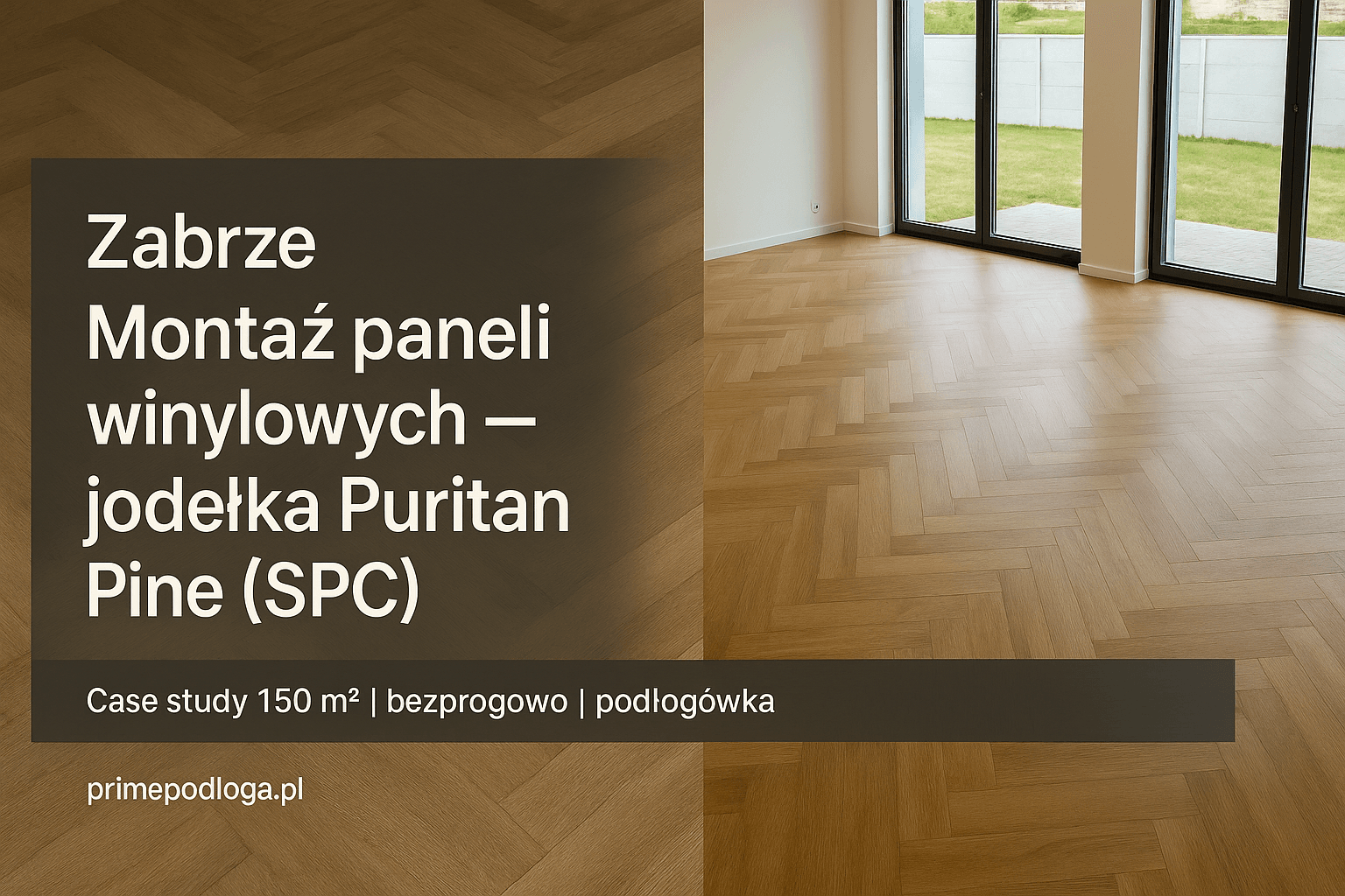 montaż paneli winylowych w jodełkę zabrze